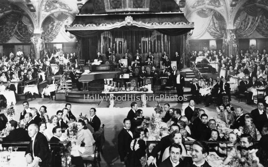 Academy Awards 1937 9th Annual at the Biltmore Bowl in the Biltmore Hotel downtown Los Angeles.jpg